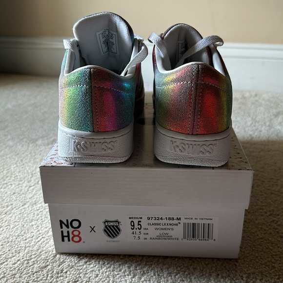 K-Swiss Pride NoH8 Campaign sneakers 9.5 women’s sneakers - Picture 6 of 15